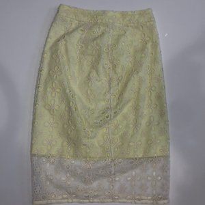 Spring Floral Pencil Skirt